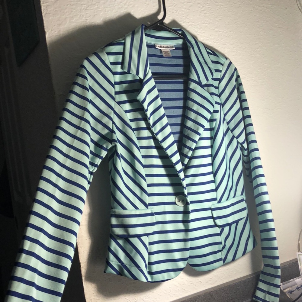 Striped Blazer